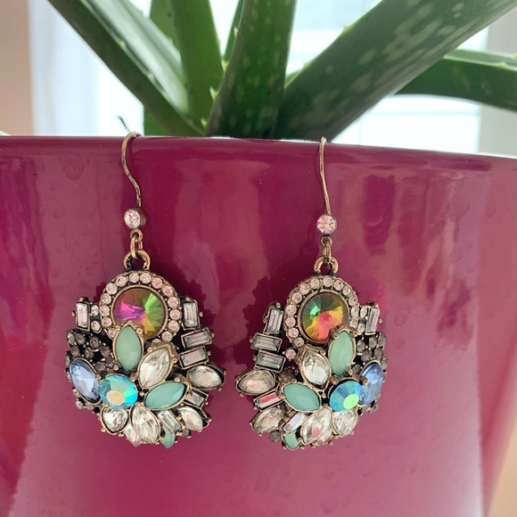 Jewelry - Multi colored crystal earrings